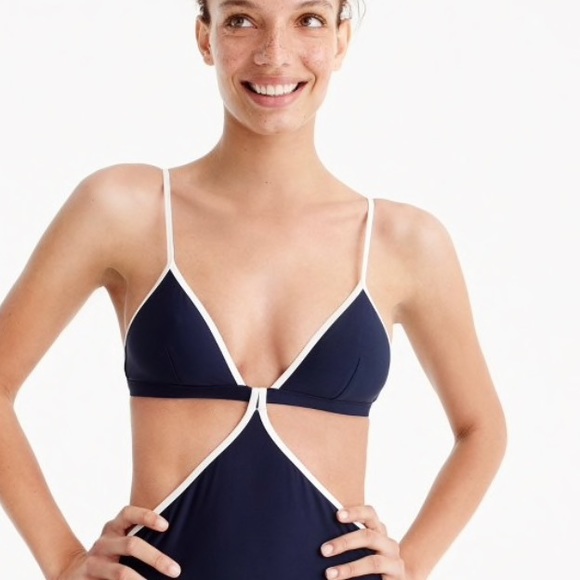 J. Crew Other - tipped cutout one piece